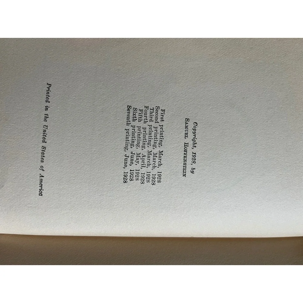 Poems‎ in Praise of Practically Nothing Samuel Hoffenstein 1928 Gilt Hardcover